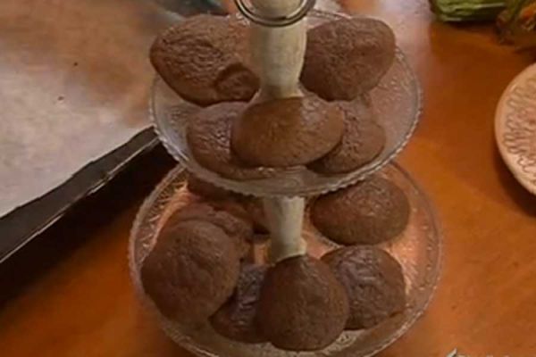 Biscotti al cioccolato - cotto e mangiato