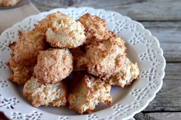 Biscotti al cocco - cotto e mangiato