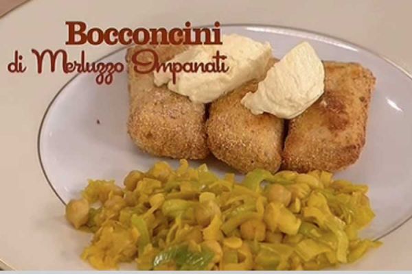 Bocconcini di merluzzo impanati - I men di Benedetta