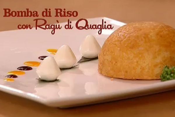 Bomba di riso con rag di quaglia - I men di Benedetta