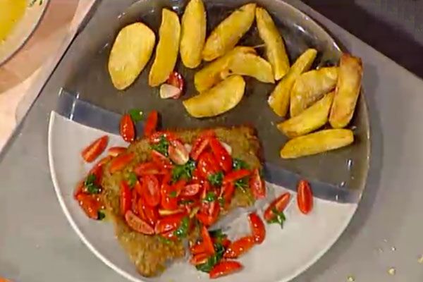 Braciole fritte e rifatte e patate alla gangio - Luisanna Messeri