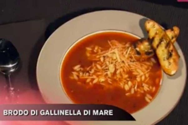 Brodo di gallinella di mare - Cucina con Buddy