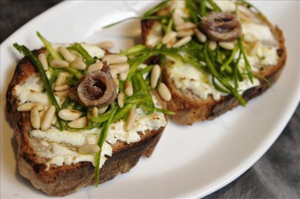 Bruschetta caprina - Alessandro Borghese