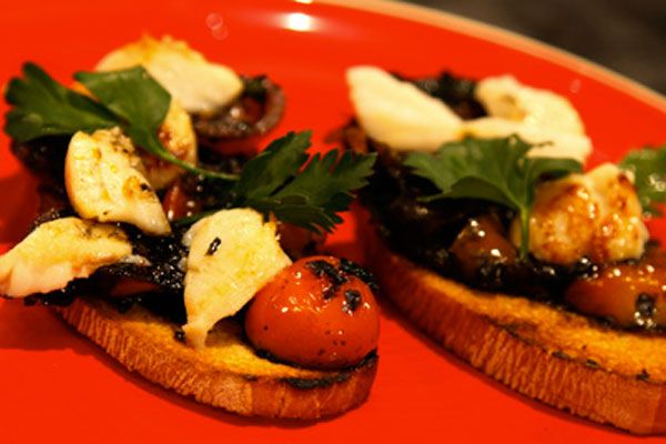 Bruschetta nera - Alessandro Borghese