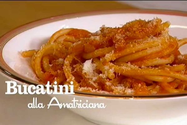 Bucatini alla amatriciana - I men di Benedetta