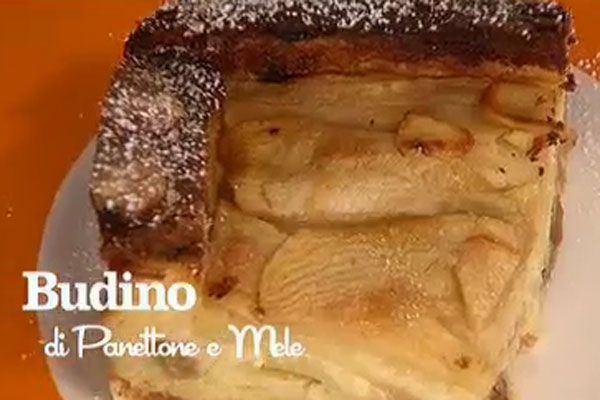 Budino di panettone e mele - I men di benedetta