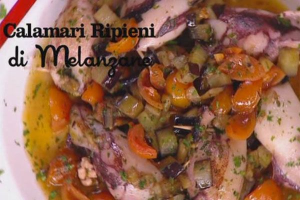 Calamari ripieni di melanzane - I menù di Benedetta