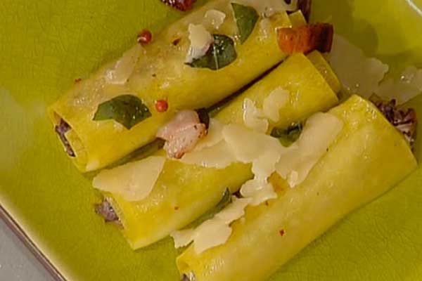 Cannelloni al radicchio e ricotta - Anna Moroni