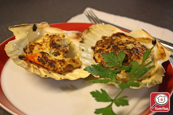 Capesante gratinate - dieta Dukan