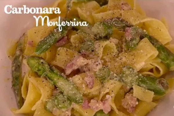 Carbonara monferrina - I men di Benedetta