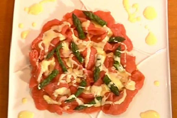 Carpaccio delicato - cotto e mangiato