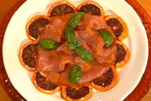 Carpaccio di tonno - cotto e mangiato