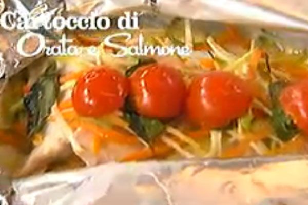 Cartoccio di salmone e orata - I menu di Benedetta