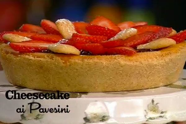 Cheesecake con i pavesini - I men di Benedetta