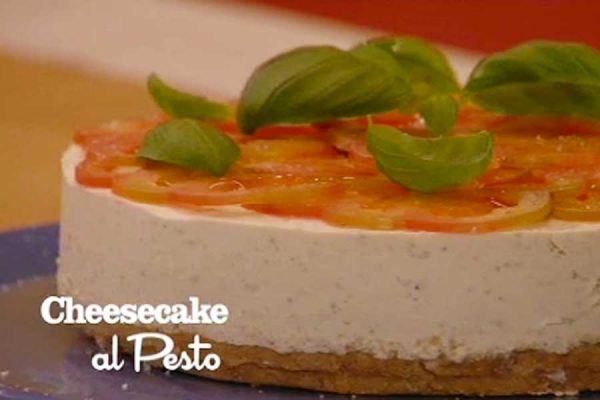 Cheesecake al pesto - I men di Benedetta