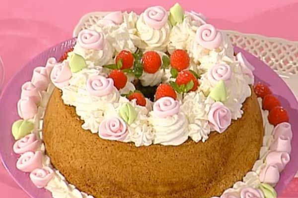 Chiffon cake al cocco