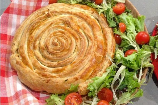Ricetta Chiocciola salata agli spinaci Chiocciola salata agli spinaci