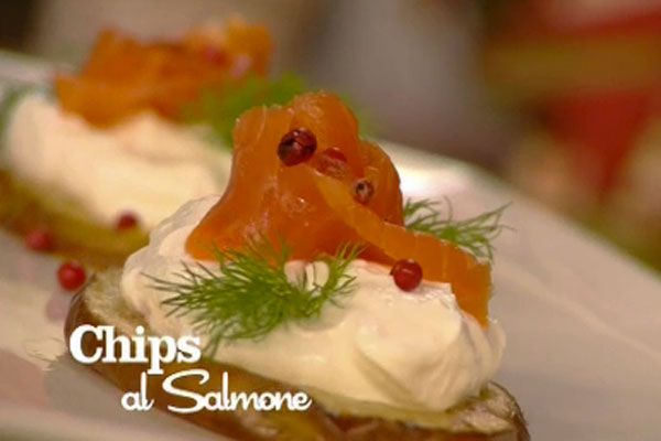 Chips al salmone - I menù di Benedetta