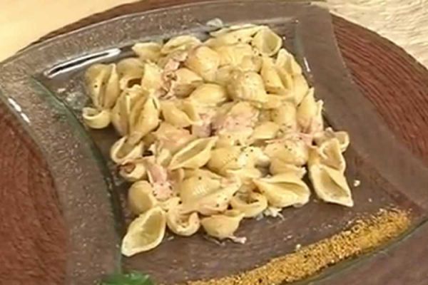 Conchiglioni ai pistacchi - cotto e mangiato