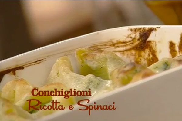 Conchiglioni ricotta e spinaci - I men di Benedetta