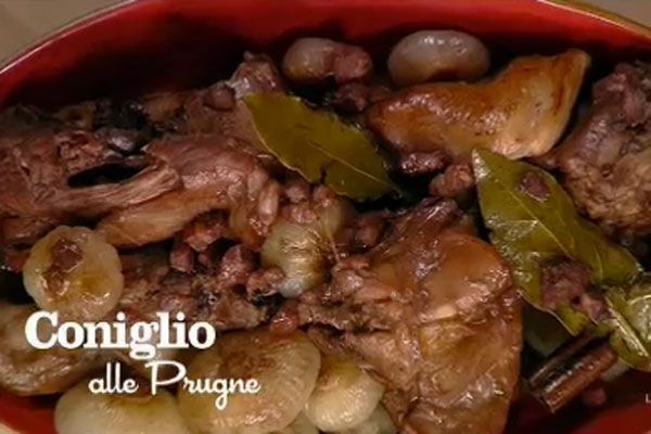 Coniglio alle prugne - I men di Benedetta