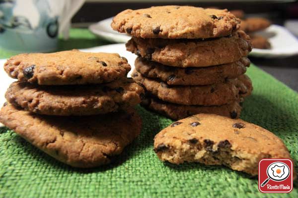 Ricetta Cookies al doppio cioccolato Cookies al doppio cioccolato