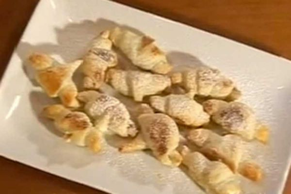 Cornetti al cioccolato - cotto e mangiato