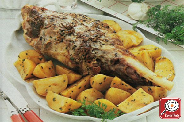 Ricetta Cosciotto di castratello alla norcina Cosciotto di castratello alla norcina
