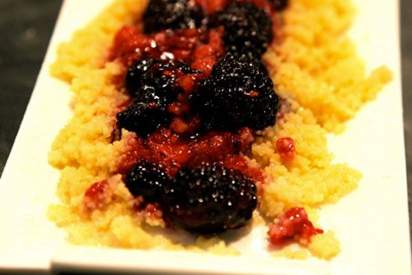 Cous cous dolce con frutti di bosco - Alessandro Borghese