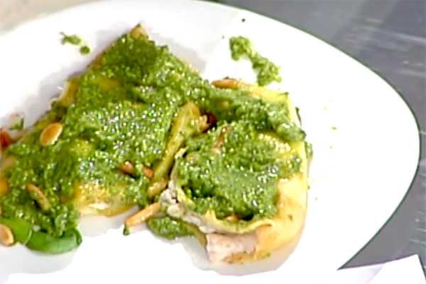 Crepes al pesto - prova del cuoco