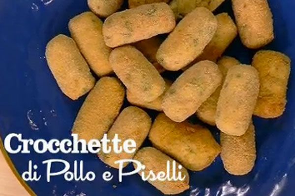 Crocchette di pollo e piselli - I men di Benedetta