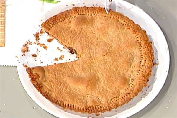 Ricetta Crostata di farina di castagne alle pere - Anna moroni Crostata di farina di castagne alle pere - Anna moroni