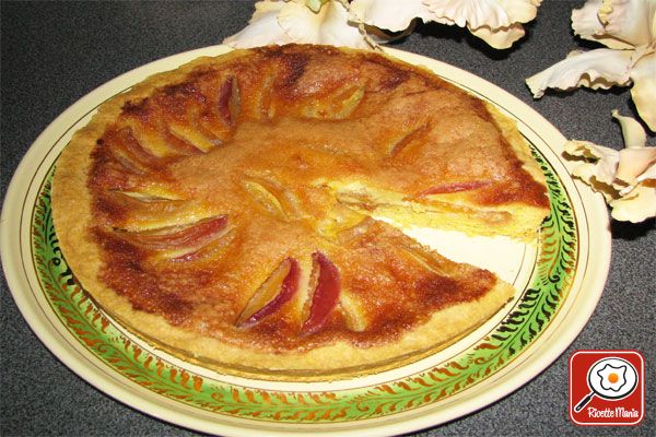 Crostata di pesche