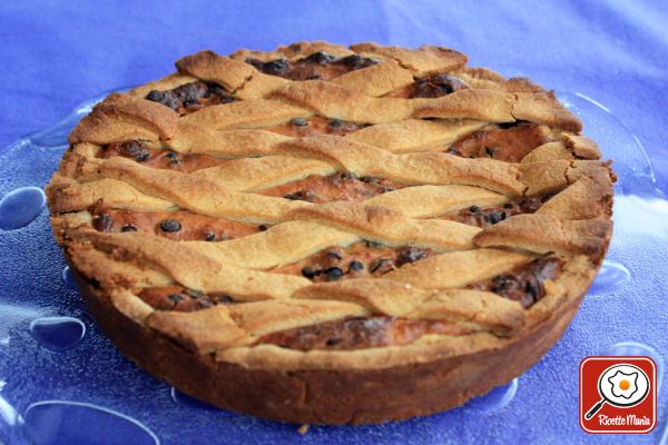 Crostata di ricotta e cioccolato