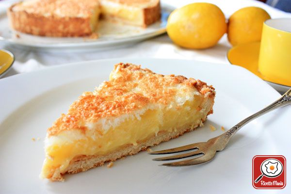 Crostata al limone e cocco