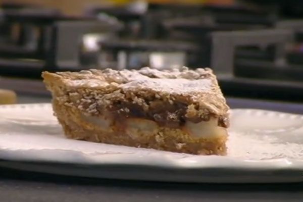 Crostata di pere con farina di castagne - I men di Benedetta