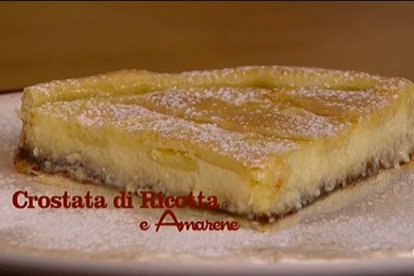 Crostata di ricotta e amarene - I men di Benedetta