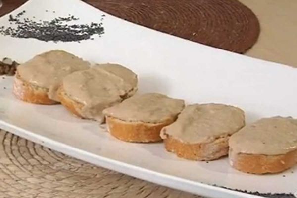 Crostini di sgombri - cotto e mangiato