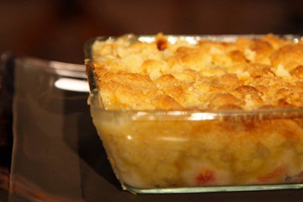 Crumble con banana - Alessandro Borghese