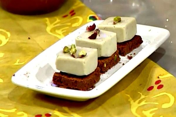 Dessert al pistacchio e cioccolato - Guido Castagna