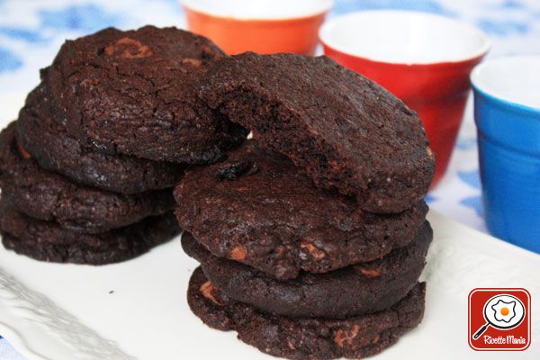 Double chocolate cookies