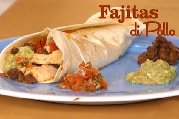 Fajitas di pollo - I men di Benedetta