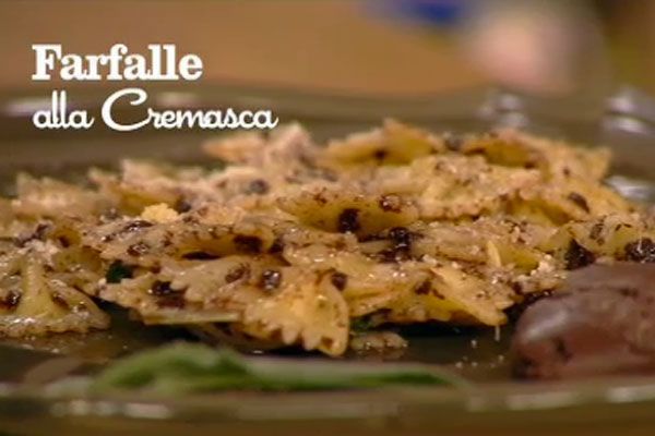 Farfalle alla cremasca - I men di Benedetta