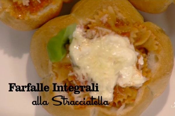 Farfalle integrali alla stracciatella - I men di Benedetta