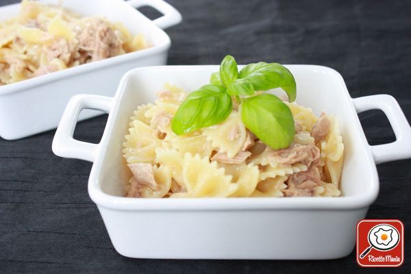 Farfalle al tonno burro e parmigiano - Antonella Clerici