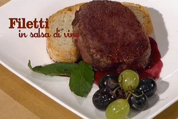 Filetti in salsa di vino - i menù di Benedetta