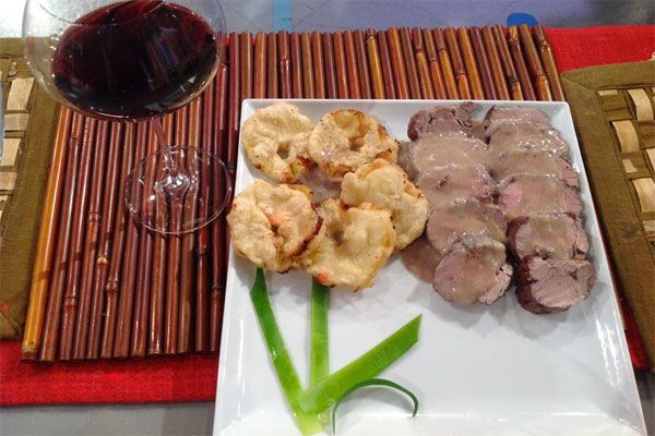 Filetto di maiale alla fontina e barolo - sorelle Landra