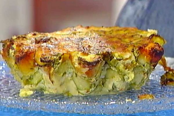 Flan di zucchine e montasio - Antonella Clerici