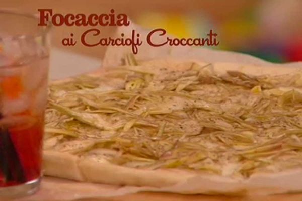 Pizza con carciofi - I men di Benedetta