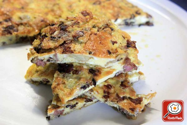 Frittata di radicchio